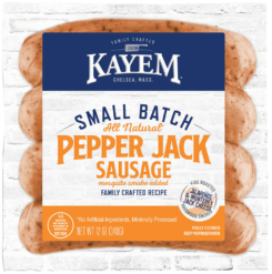 Small Batch Fire-Roasted Pepper Jack Sausage