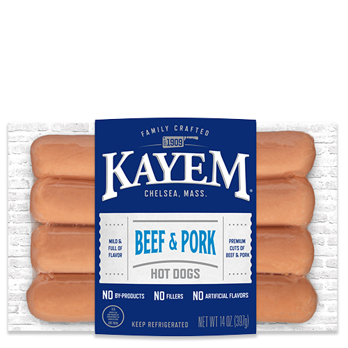 Beef Hot Dog (14 Oz.) | Kayem