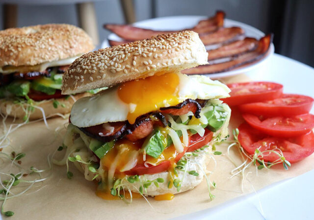 Ultimate Bagel Sandwich