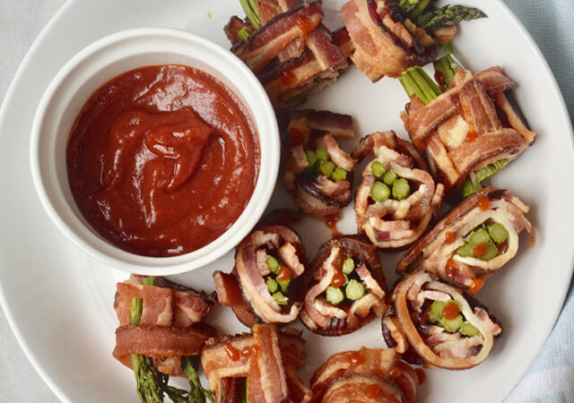 Double Smoked Bacon Wrapped Asparagus