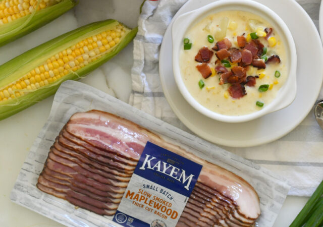 Creamy Corn Chowder with Bacon